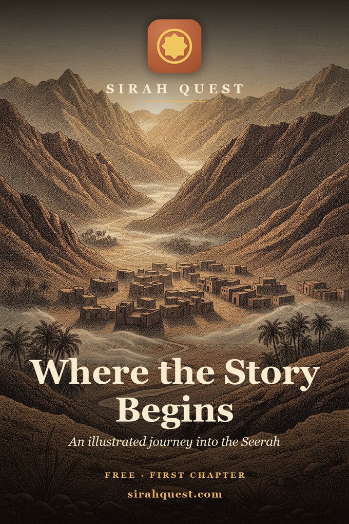 Where the Story Begins &mdash; a free illustrated first chapter of the life of the Prophet Muhammad ﷺ